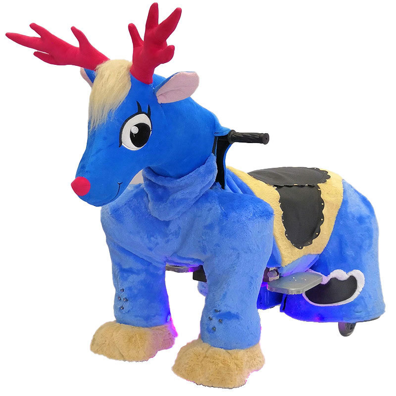 Promotion ce/en71 ride on mechanical animal toy electric stuffed ride on dinosaur