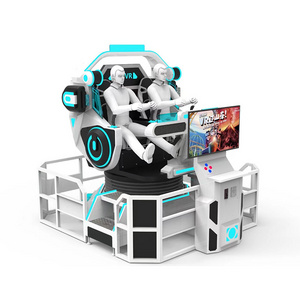 Vr Supplier Indoor Playground Virtual Reality Roller Coaster 9d 360 Vr Simulator