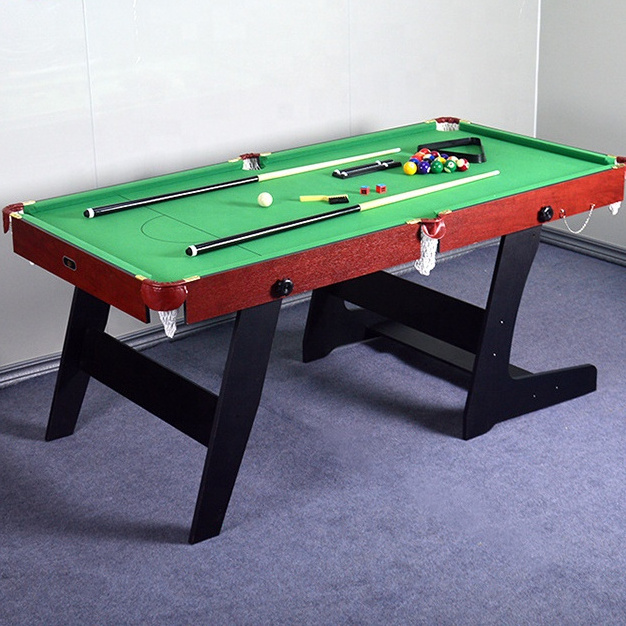 Amusement Equipment Folding Portable Standard Snooker  Billiard Tables for Sale