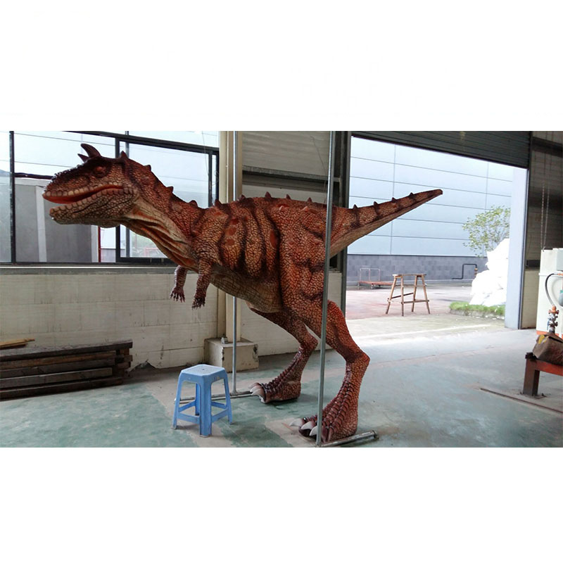 hand made realistic dinosaur costumes of velociraptor