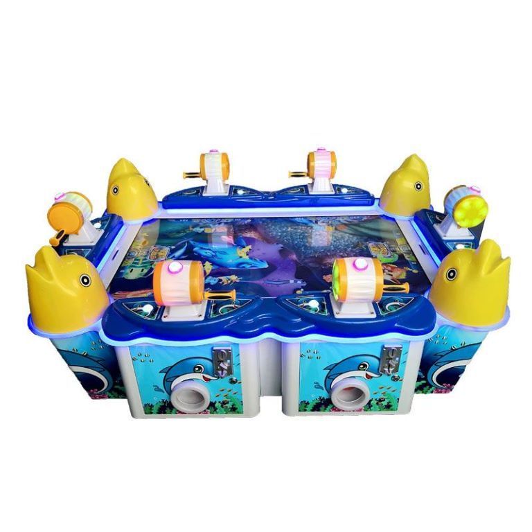 Waimar Kids Indoor Game Mini Arcade Coin Operated Games Go Fishing Lottery Game Machines For Sale