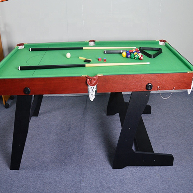 Amusement Equipment Folding Portable Standard Snooker  Billiard Tables for Sale