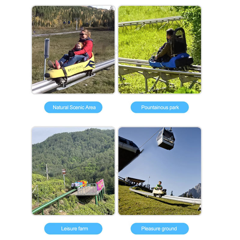 Waimar Amusement products ridge runner alpine mountain coaster Mountain slide roller coaster amusement park rides