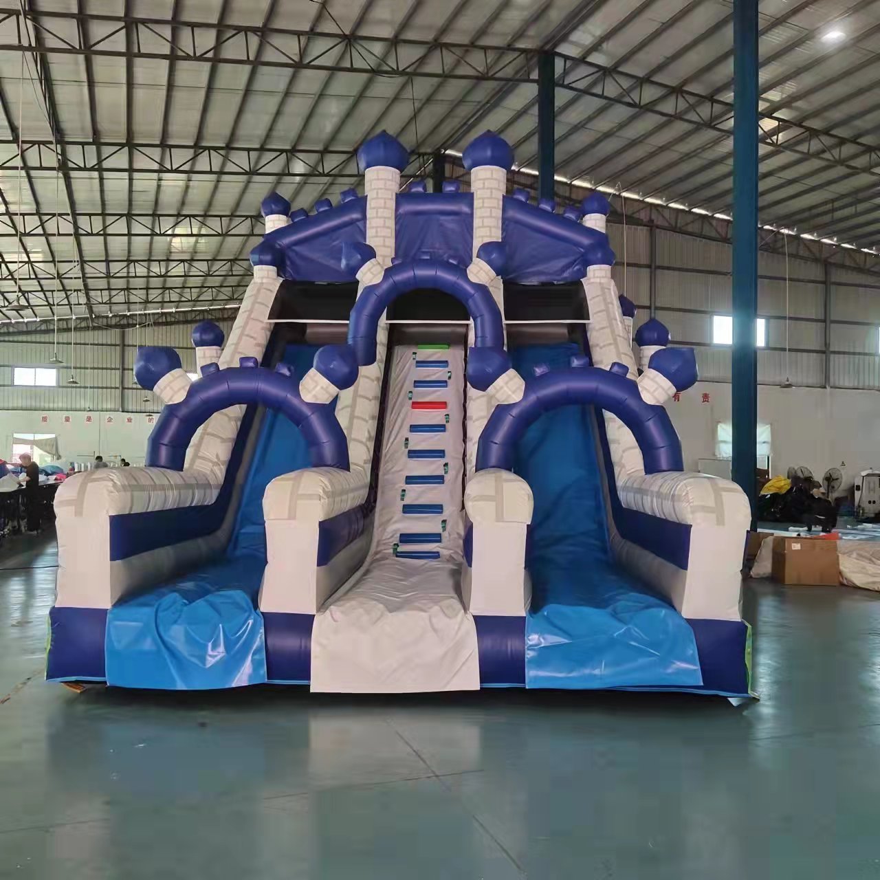 Commercial kids playground obstacle toboggan bouncy water slide combo bounce house inflatable bouncer jumping castle