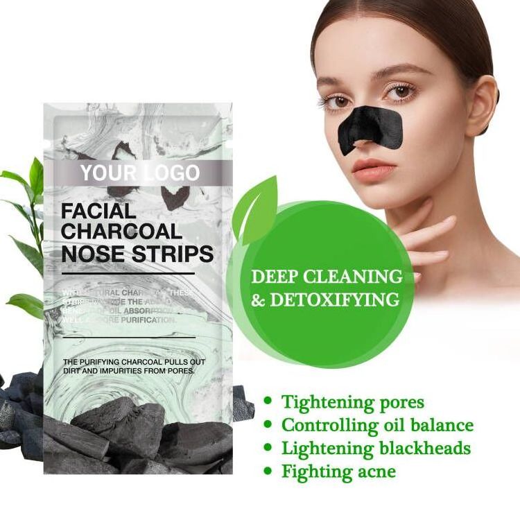 Blackhead Remover Oil Control Deep Cleansing Charcoal Strips Black Head Nose Strips