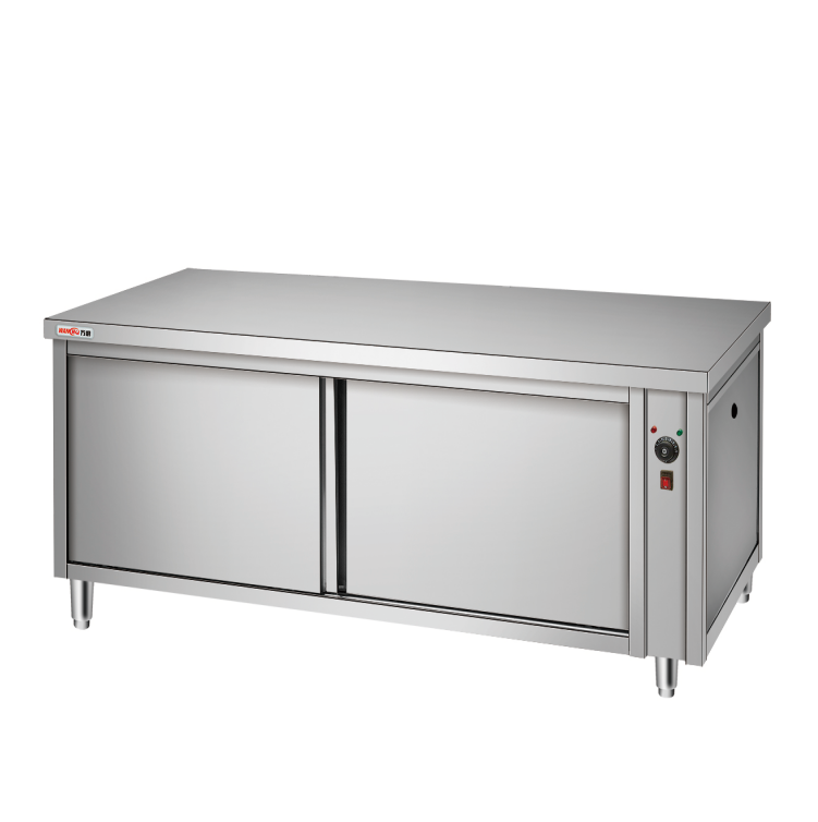 Industrial Outdoors Work Table Cooking Cabinet Factory/Restaurant Kitchen Stainless Steel Bench Prep Table Cabinet with Door