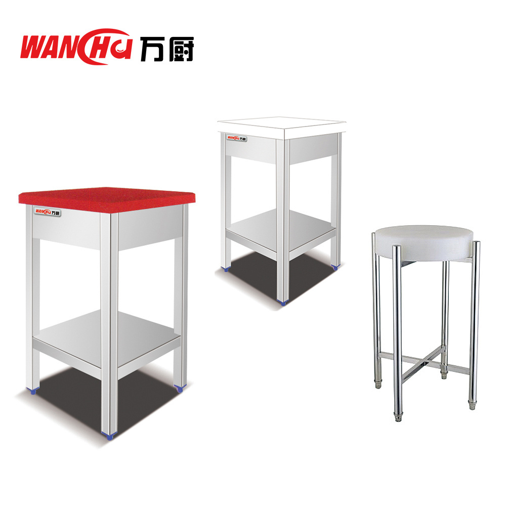 Australia Customized Commercial Restaurant kitchen Stainless Steel 304 food grade Stainless Steel Work Table with Under Shelf