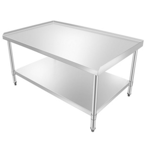 Professional Manufacturer Stainless Steel Restaurant Buffet Food Prep Working Table Bench/Industrial Corner Kitchen Table