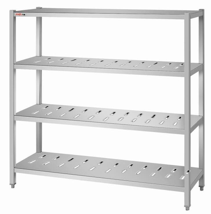 316 Kitchen 5 Tiers Corner Stainless Steel Wire Shelving Rack in Singapore/assembly 5 tiers kitchen food storage shelf Factory