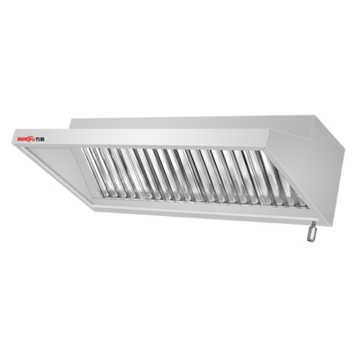 Customized Restaurant Kitchen Appliance Air range Hood Stainless Steel American Style Kitchen Extractor BBQ Hoods