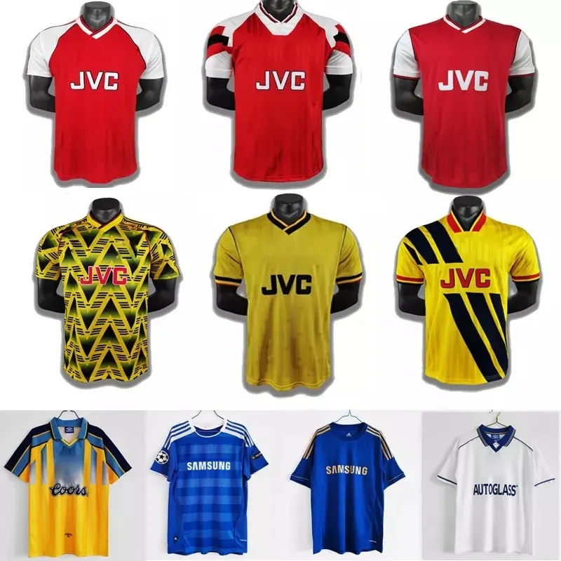 Wholesale Custom England pre League Top thailand quality breathable classic retro shirt football jersey vintage soccer jerseys