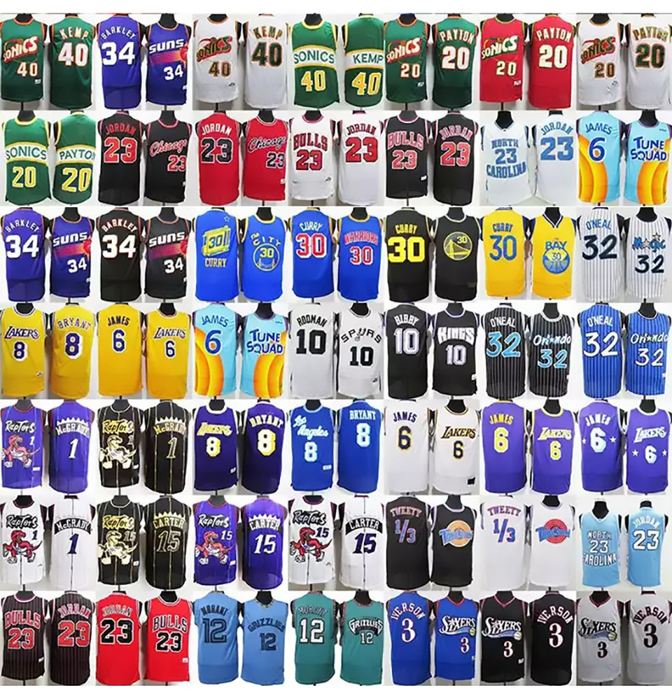 2023 New Season US America 30 Teams High Quality Embroidery Stitched Men Sports Shirt Basketball Jersey