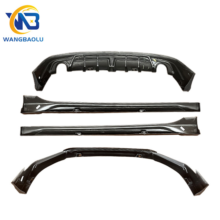 For Honda 11th 2022 Civic Body Kit Front Lip Bumper Rear Lip Side Skirt High Quality PP Material Yofer Style for CIVIC Body Kit