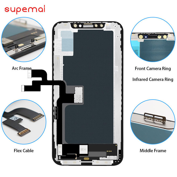 wholesale original Oled display screen For iphone Lcd x xr xs se 10 11 12 13 14 pro max For 5 5s 5c 6 6s 7 8 plus replacement