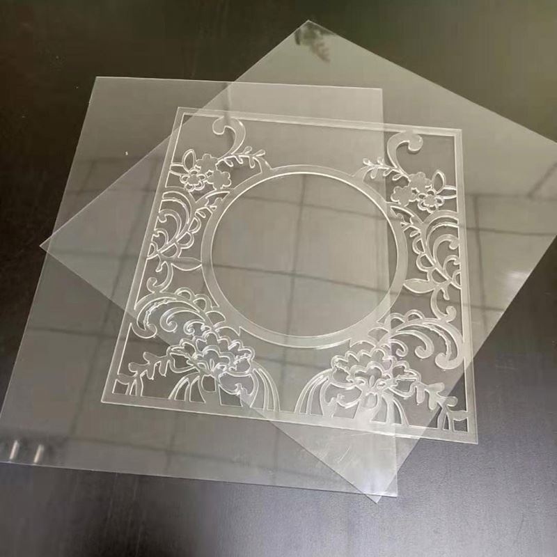 Customized Silk-screen Printing Cnc Cutting Acrylic Control Panel Acrylic Decoration Panel For Electronic Products