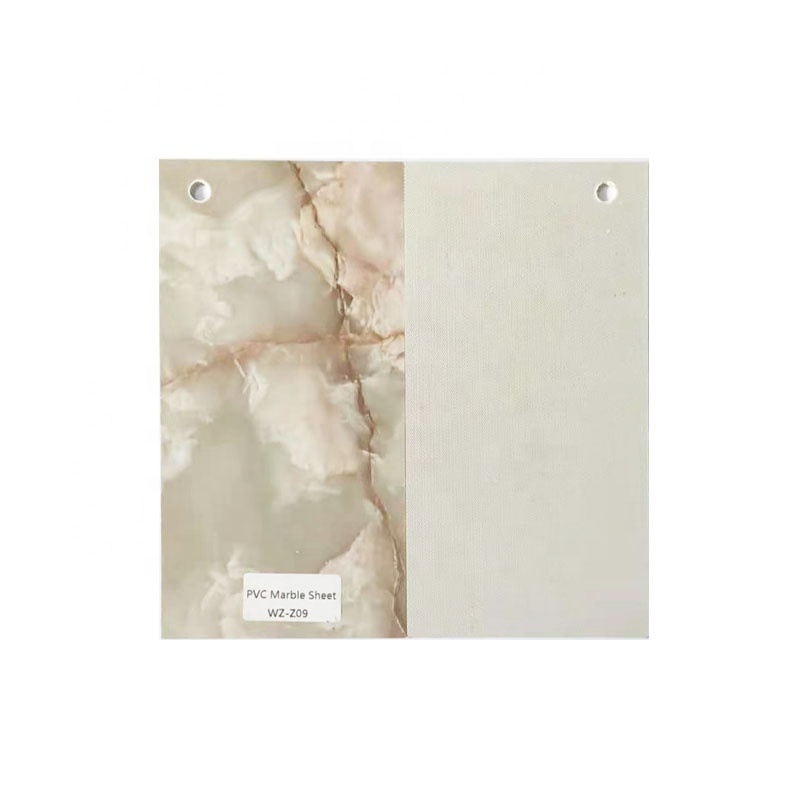 Wholesale Hot-selling Fast Production UV PVC Marble Sheet High Quality Plastic with Marble Surface