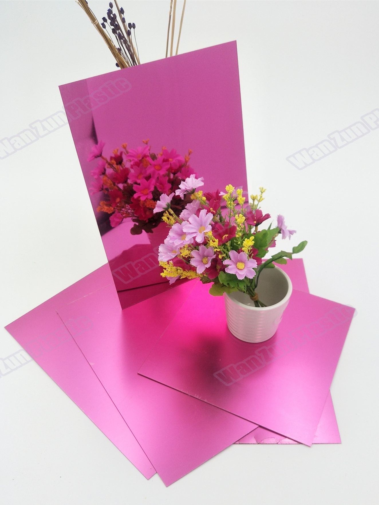 Factory Price Silver Mirror Custom Size Silver 1mm Plastic Acrylic Mirror Sheet