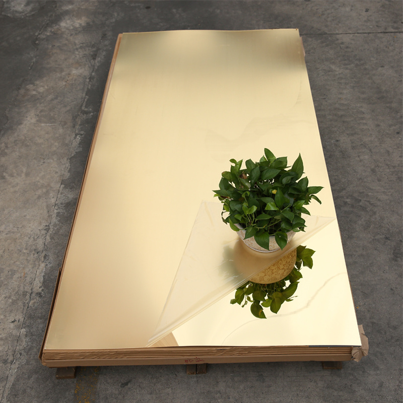 Double Sided Acrylic Mirror Sheet Gold Mirror Acrylic Sheet Gold And Silver Gold Mirror Acrylic Sheet with Adhesive Back