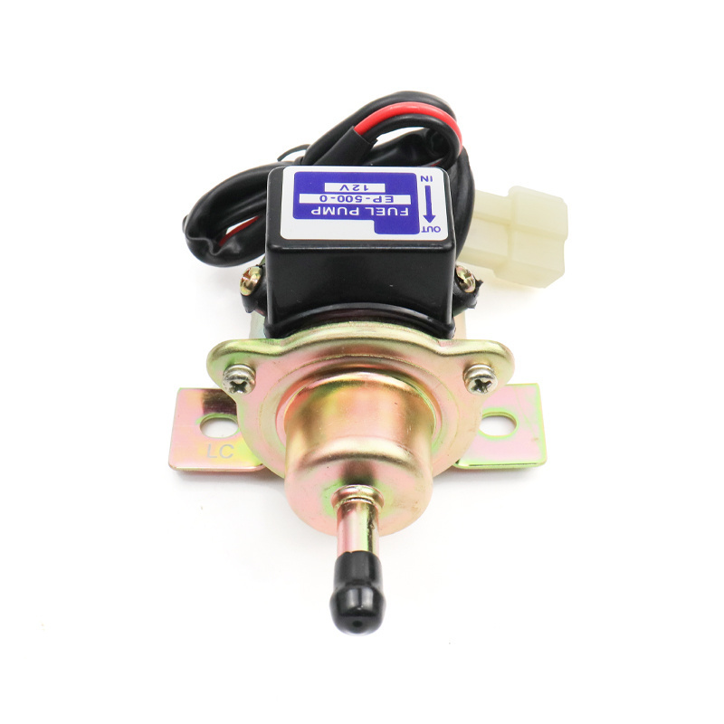 Excavator parts EP-500-0 Universal 12V Diesel Fuel Pump  Electronic Fuel Pump for VIO KX  Kubota Yanma Engine