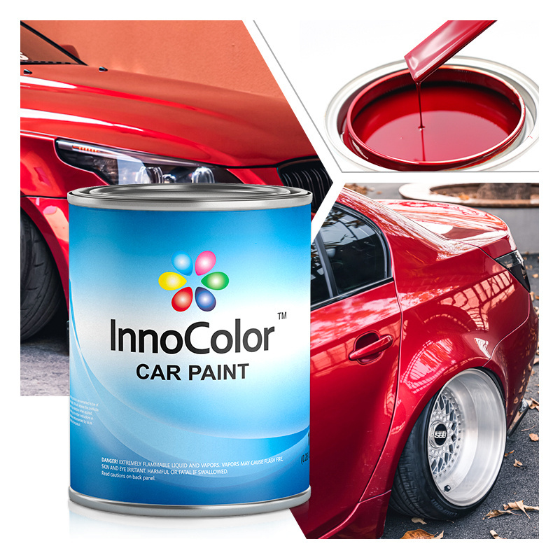 InnoColor High Solid and High Gloss epoxy resin spray nano ceramic coating Clear coat primer paint for car