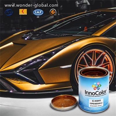 Car Paint Colors InnoColor Automotive Refinish Spray Paint Heat sensitive white pearl 2K high gloss topcoat Spray Paints