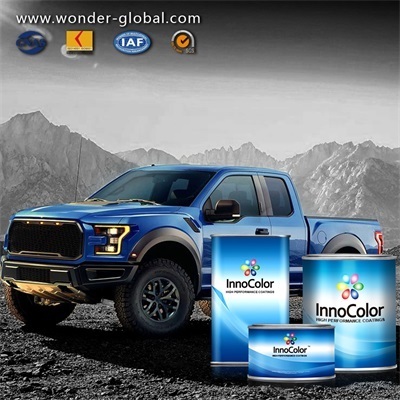 Car Paint Colors InnoColor Automotive Refinish Spray Paint Heat sensitive white pearl 2K high gloss topcoat Spray Paints