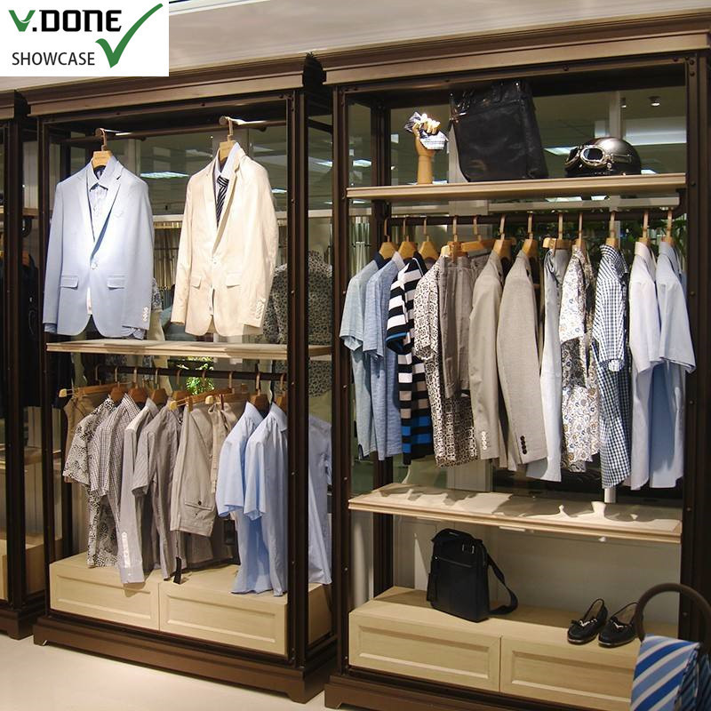 clothes cabinet store underwear display stand racks for shops