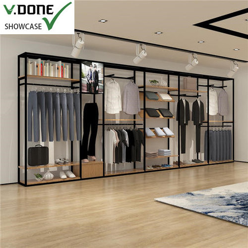 clothes cabinet store underwear display stand racks for shops