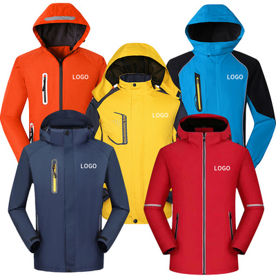 Wholesale Windproof jacket Custom Logo Winter Outdoor men's sport jackets work winter jackets