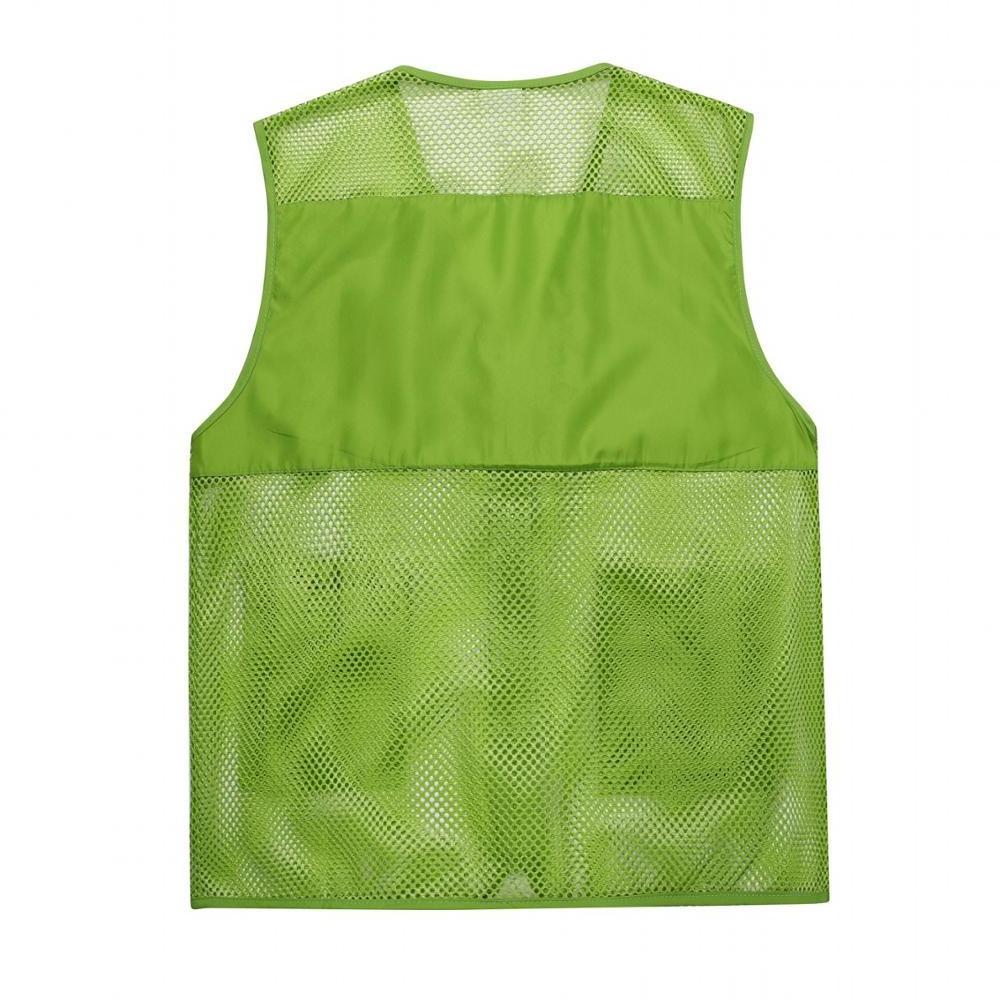 Custom Logo Cheap Volunteer Vest with mesh breathable work vest