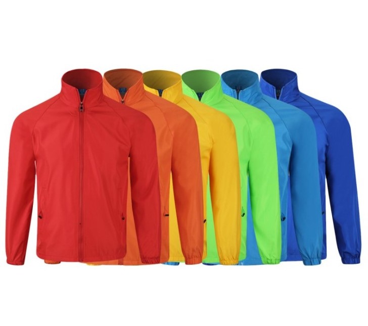 Oem Men's Rain Jacket For Outdoor Casual Waterproof Jacket Custom Logo Windbreaker