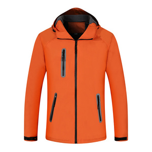 Windproof Plus Size Jacket Coat Fashion Waterproof Custom Lined Fleece Mens Softshell Jacket