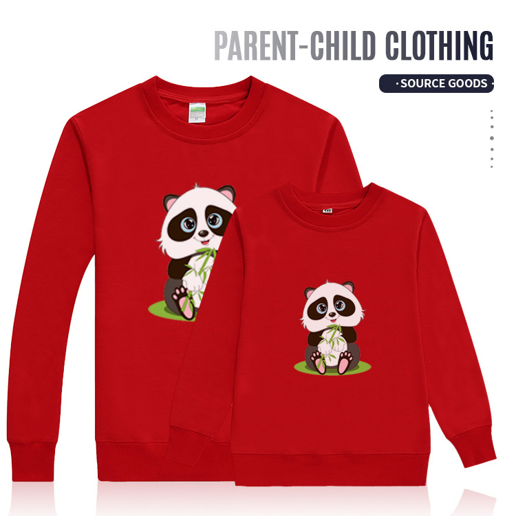 Factory SALE Men's crew neck fleece Sweatshirts Custom 60 cotton polyester heavy weight adults and kids sweaters