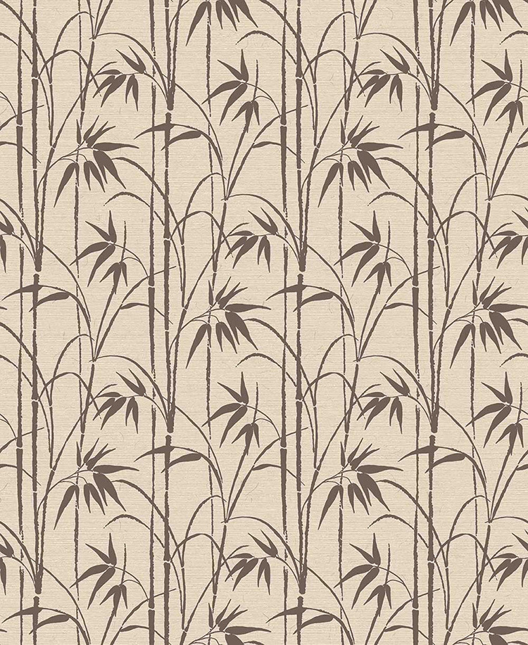 High quality Chinese style Bamboo non-woven paper modern design wallpaper