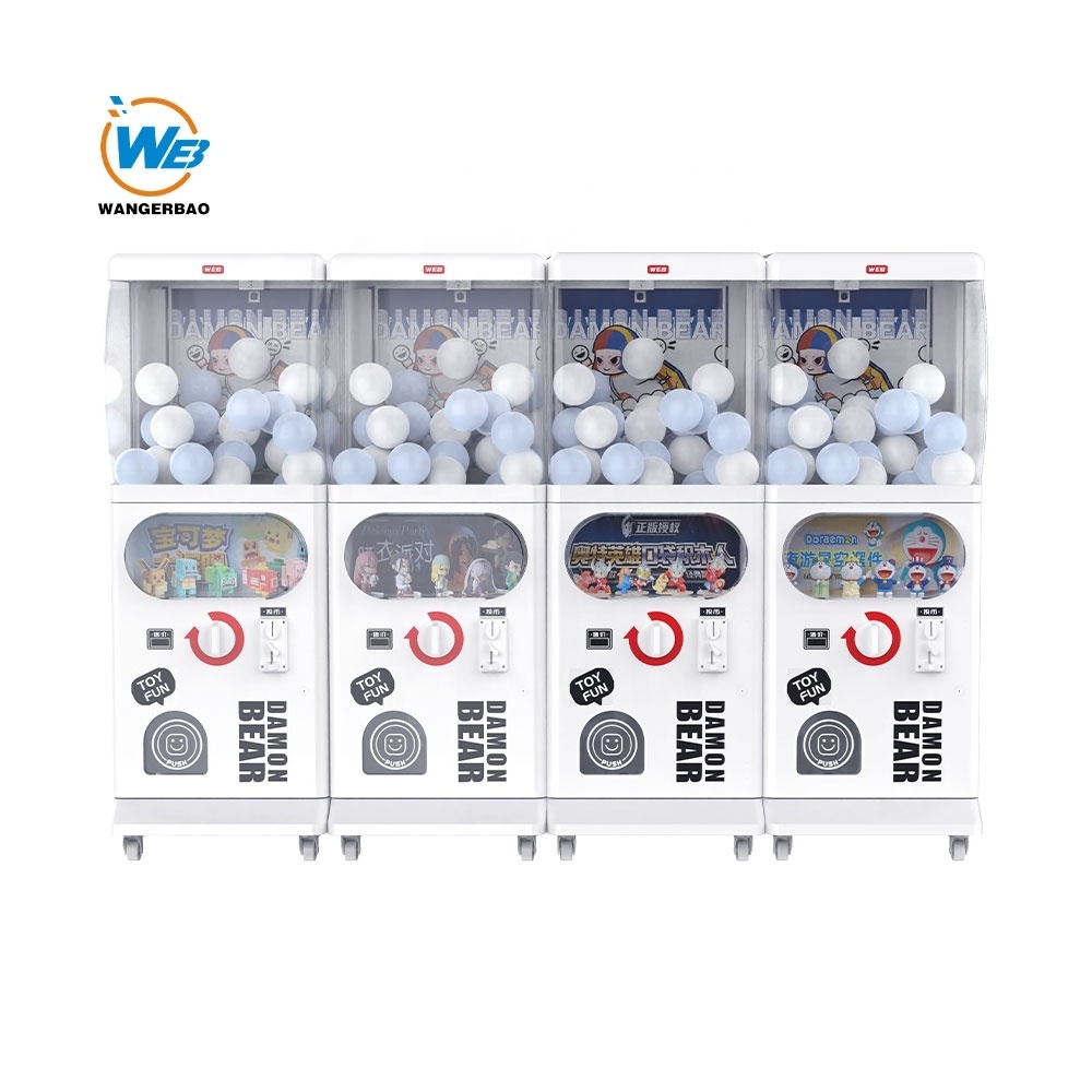 WANGERBAO Gashapon Machine Original Manufacturer Customs Capsule Toy Vending Twisted Eggs Gacha Machine Gachapon Vending Machine