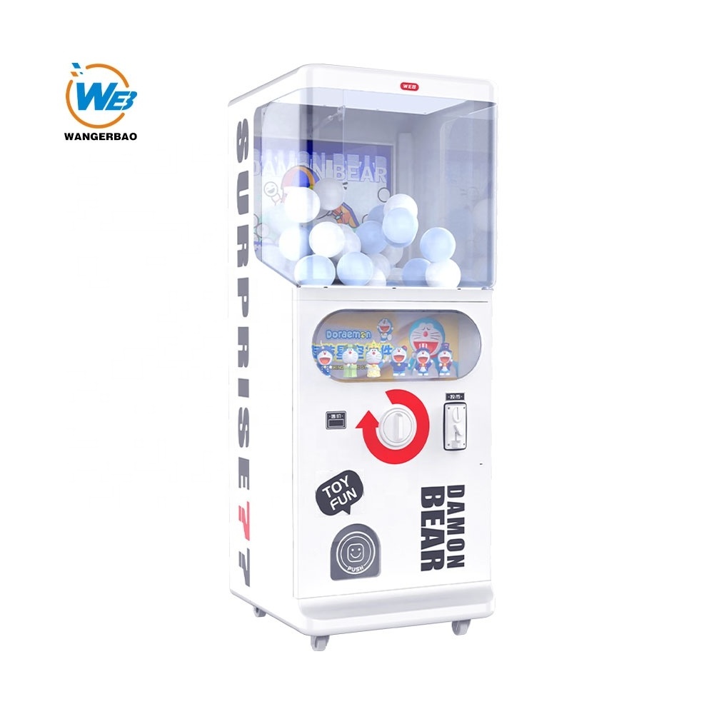 WANGERBAO Gashapon Machine Original Manufacturer Customs Capsule Toy Vending Twisted Eggs Gacha Machine Gachapon Vending Machine