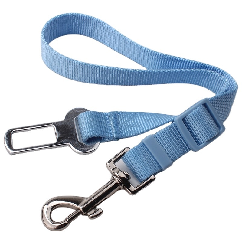 2024 Popular Pet Dog Leash Set Hot Seller Strong Durable Pet outdoor Walking Car Leash Belt Custom Pet Dog Safety Belt