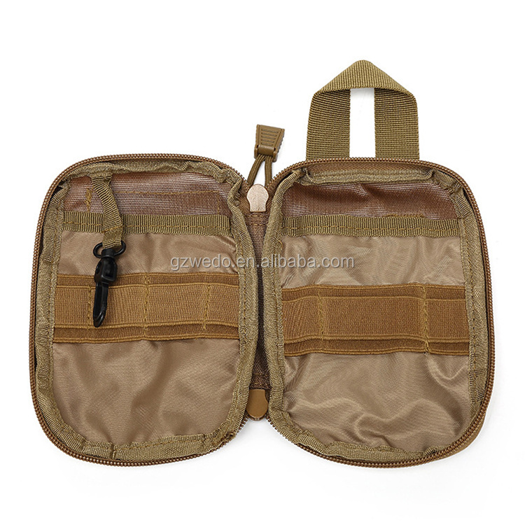 Camo Mini Tactical Molle Gadget Utility Compact EDC Pocket Organizer Pouch Bag