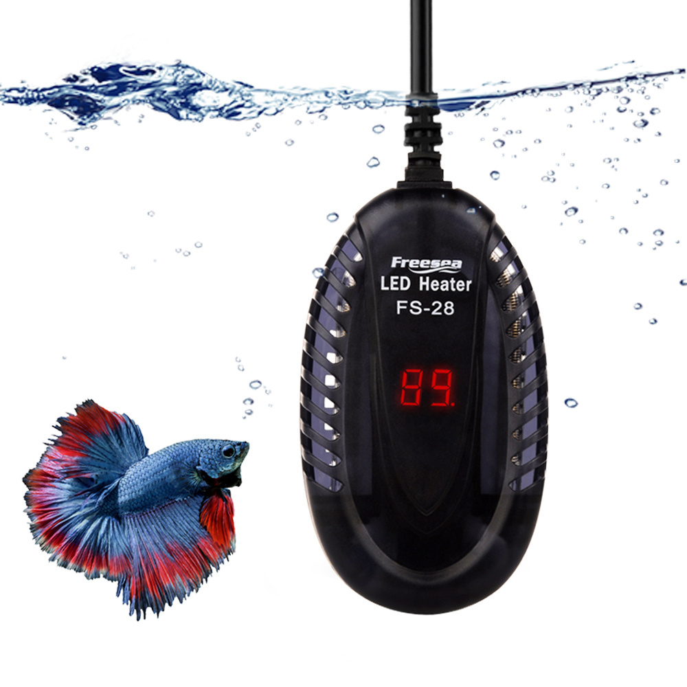 Aquarium Digital Submersible Heater Battery Powered Heater Fish Tank