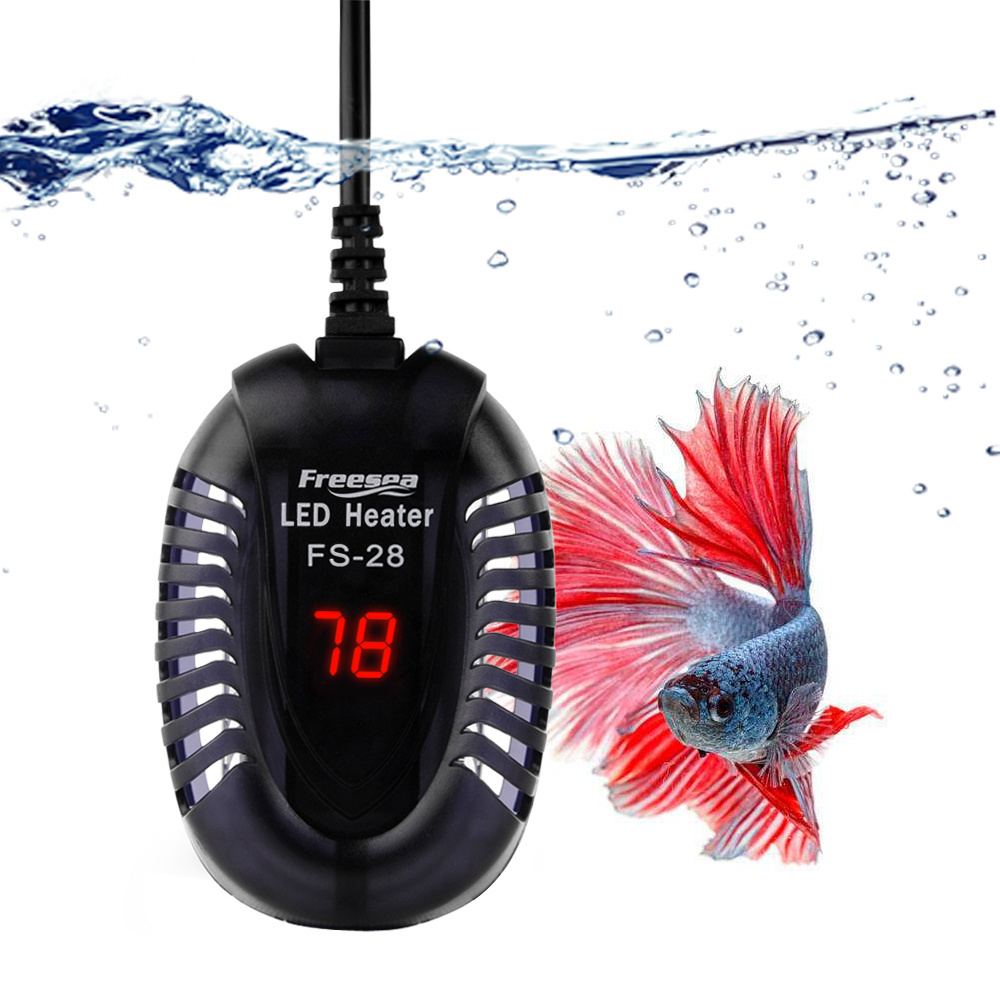 Aquarium Digital Submersible Heater Battery Powered Heater Fish Tank