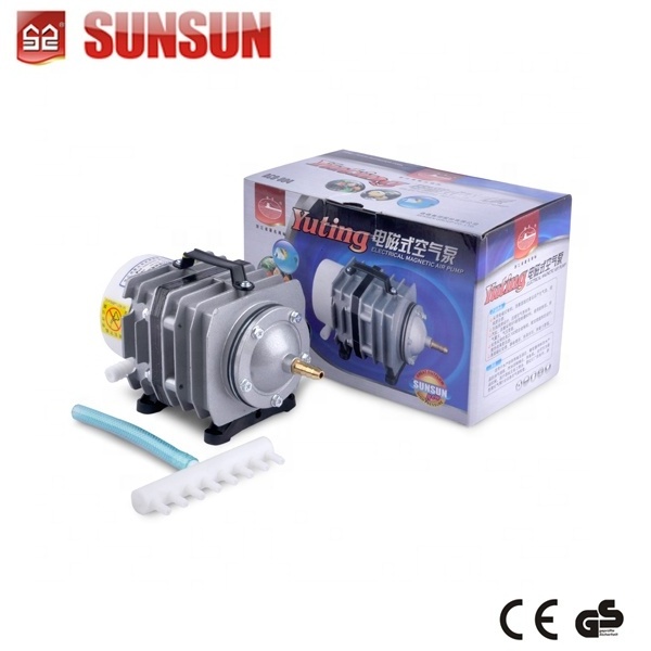 SUNSUN Electric Pump Air Compressor Multifunctional Aquarium For Fish Pond Tank Aco-003 Silent Oil Free Air Compressor Pump