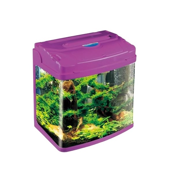 SUNSUN mini glass betta water aquarium fish tank for office table