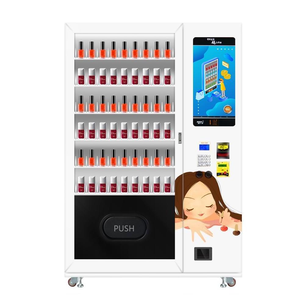 Hot selling vending machine micron WM22-N nail polish eyelash vending machine with touch screen