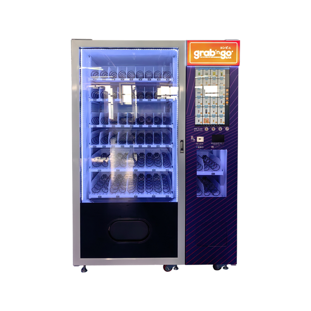 Micron self service automatic library book vending machine in the school book store with 200 capacity