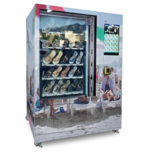 Custom Touch Screen Vending Machine Smart Shoes Slippers Vending Machines for Retail Items