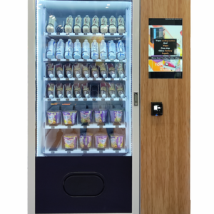 CashlessTouch Screen Intelligent Digital Snacks and Drinks Vending Machine with Cooling System