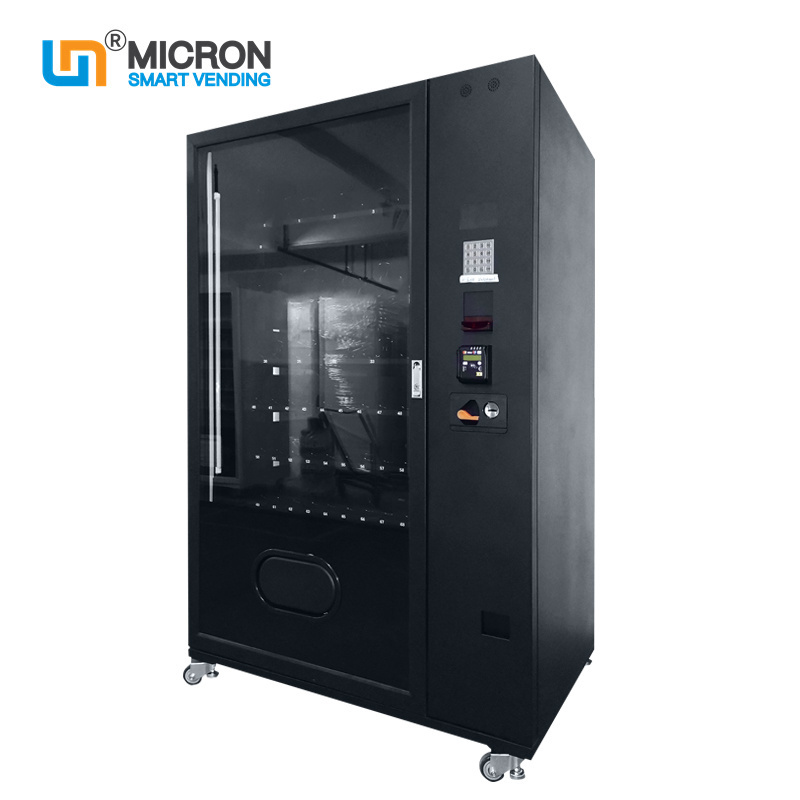 Cheap umbrella vending machine, hanging goods aisle equipped with banknotes, coins and Nayax card reader payment system