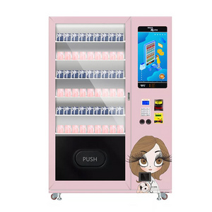 Micron Hightech Beauty  Nail Art Eyelash Hairs Vending Machine with Elevator and Touch Screen