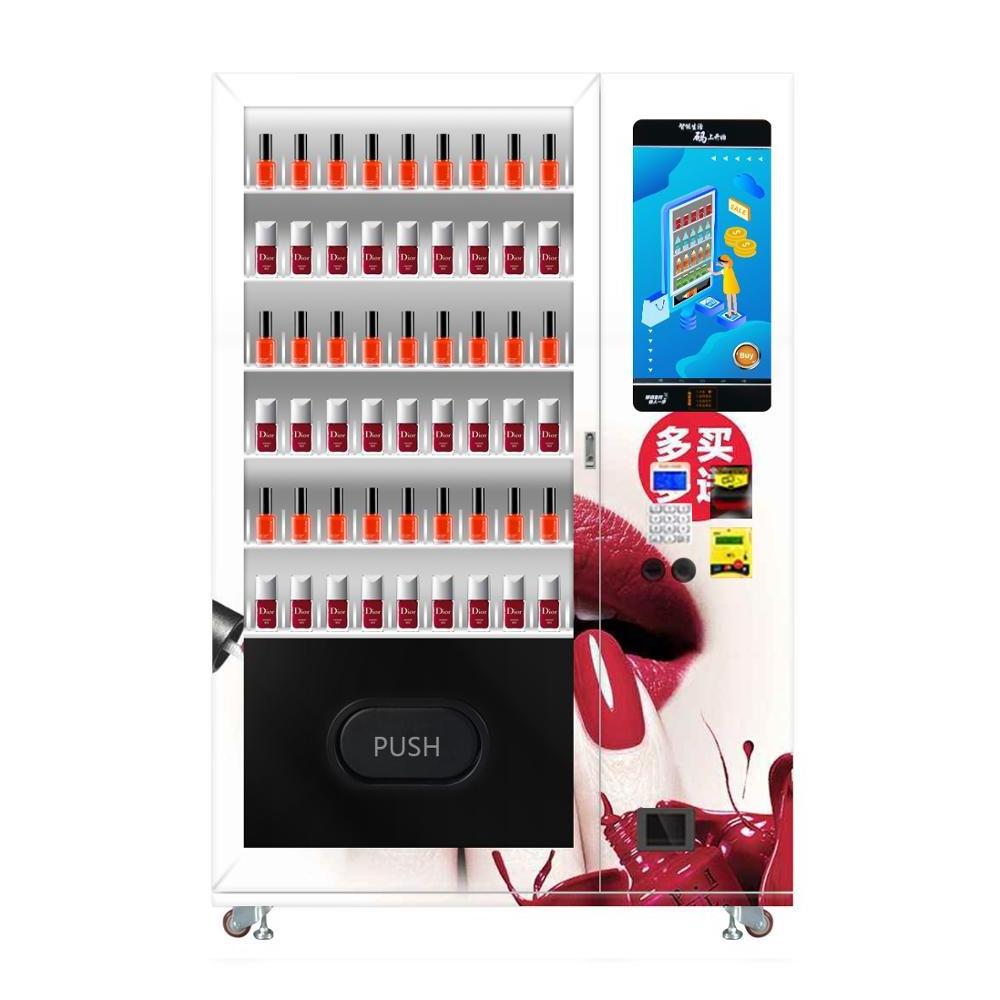 Hot selling vending machine micron WM22-N nail polish eyelash vending machine with touch screen