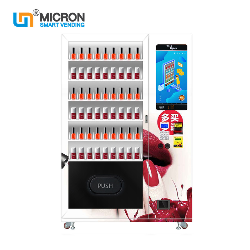 Micron Hightech Beauty  Nail Art Eyelash Hairs Vending Machine with Elevator and Touch Screen